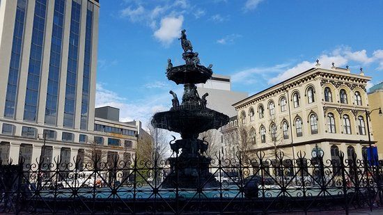 Court Square Fountain